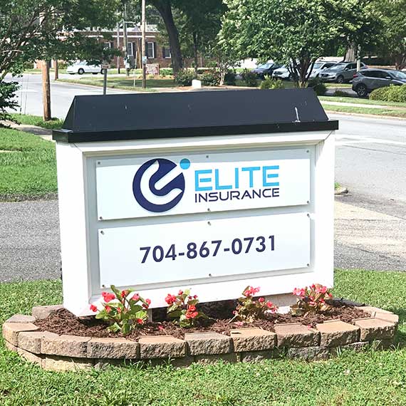 Elite Insurance Sign